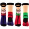2 Pairs Christmas Socks for Men and Women, Fun Gift Set, Xmas Holiday Party Novelty Gifts, Unisex, One Size (Cute Nutcracker)